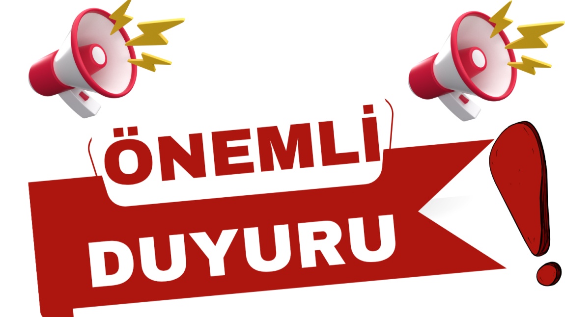 22 Eylül itibariyle Ders giriş-çıkış saatlerimiz